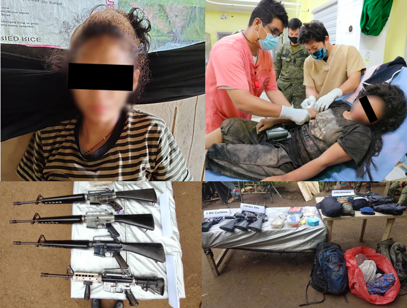 2 Communist Terrorists Captured, Firearms Seized in Talaingod Clash