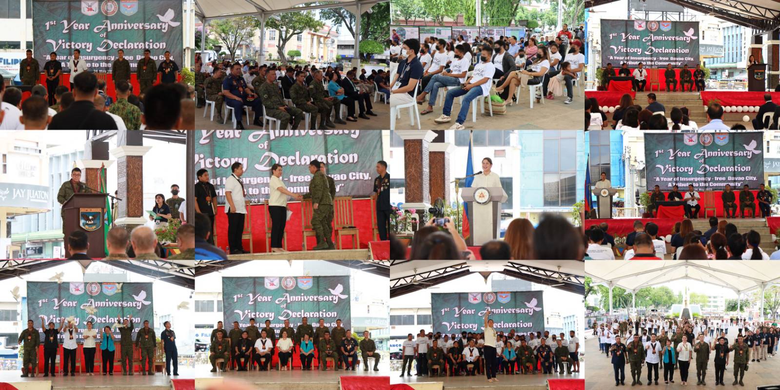 EastMinCom joins LGU Davao City as it tributes first year as Insurgency-Free to Davaoeños